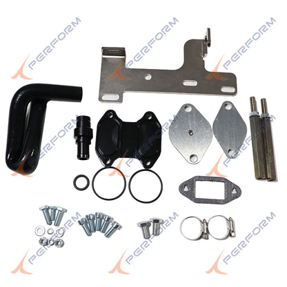 Complete EGR Delete Kit 10-16 Dodge RAM 2500 3500 for L6 6.7l Cummins Diesel